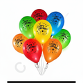 5Pcs Light Up LED Balloons HBD �Glowing Party Balloons for Birthday, Anniversary, Wedding, New Year, and Celebration Decorations