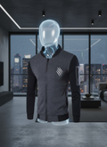 New Winter Collection Charcoal Grey Printed Zipper Jacket for Men &amp; Boys �Premium French Fleece, Smart Fit, Stylish &amp; Comfortable Winter Wear - Medium