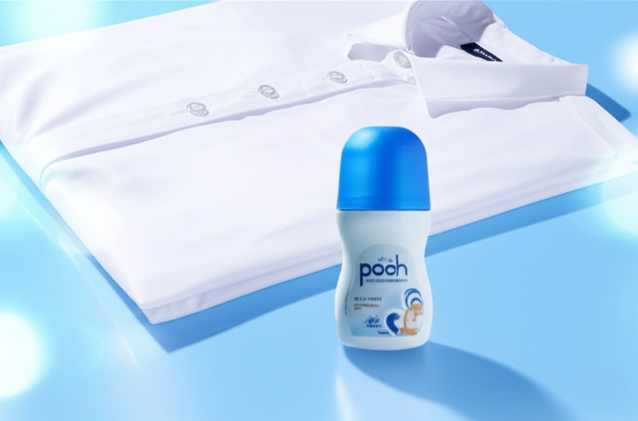 Posh Anti-Stain Roll-On Deodorant �48HR Sweat &amp; Odor Protection, Anti-Perspirant for All-Day Freshness �50ml