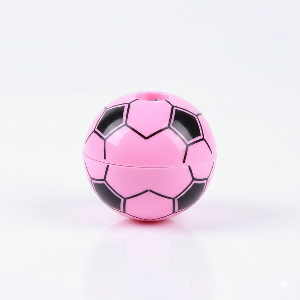 Football Shape Pencil Sharpener Set �Pack of 12 | Fun &amp; Durable Stationery for Kids, Students, and Office Use | Compact &amp; Easy to Use Sharpeners (Random Color)