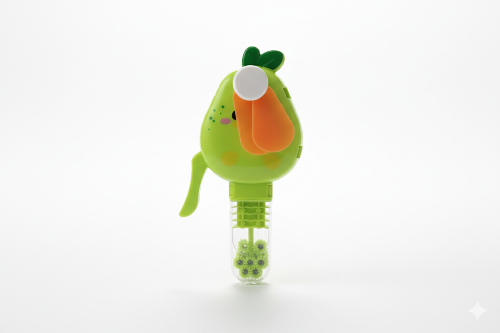 Handheld Fruit Shape Toy Fan for Kids �Cute Cartoon Design, Safe Soft Blades, Portable Mini Fan for Summer Play &amp; Cooling (Random Design)