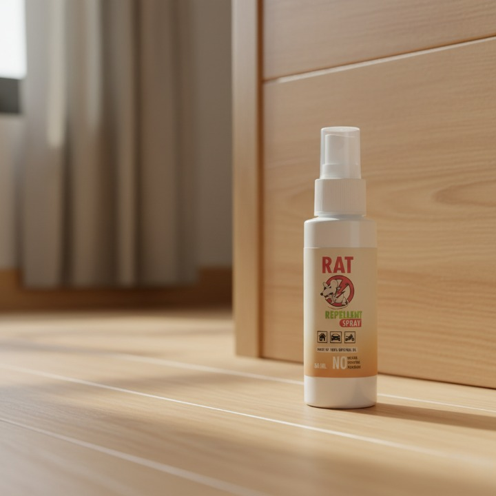 Rat Repellent Spray 50ml �Natural, Safe &amp; Non-Toxic Rodent Deterrent for Home, Kitchen, Car, and Storage Areas