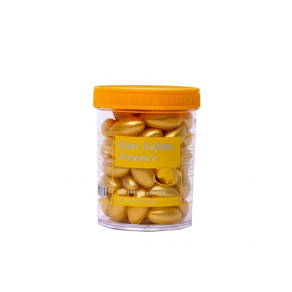 Hair Soften Essence Capsules �60 Softgel Capsules for Nourishing, Hydrating &amp; Softening Dry, Damaged &amp; Frizzy Hair �Oil-Based Formula for Shine