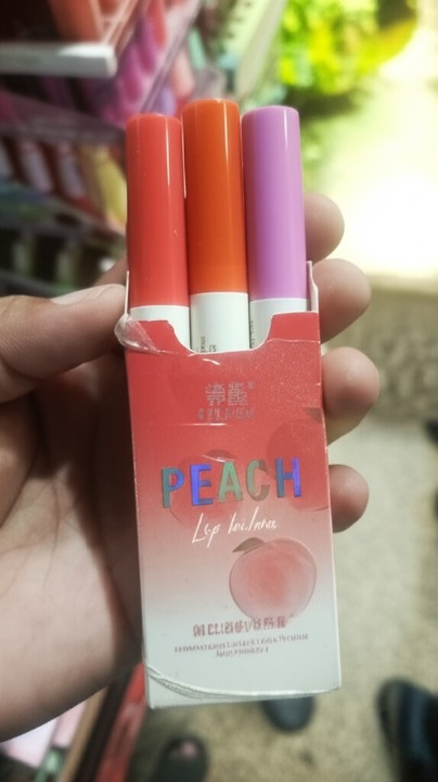 3 In 1 Shijing Peach Lip Balm �3-in-1 Moisturizing, Hydrating, Protective &amp; Nourishing Lip Care with Vitamin E �Natural Peach Flavor, Organic, Vegan &amp; Cruelty-Free