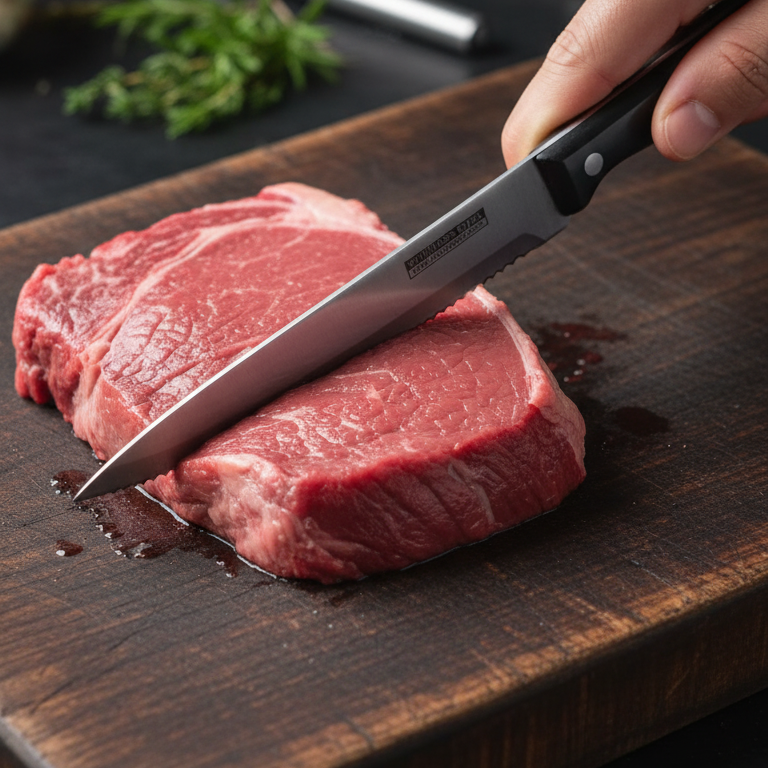 3-Piece Kitchen Knives Set �Black | Non-Stick Coating, Ergonomic Anti-Slip Handles, Perfect for Chopping, Slicing &amp; Dicing | Dishwasher Safe