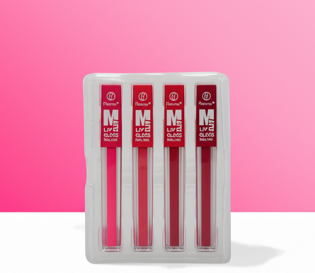 6-Piece Matte Lip Gloss Set �, Waterproof Lip Color Kit for All-Day Wear P