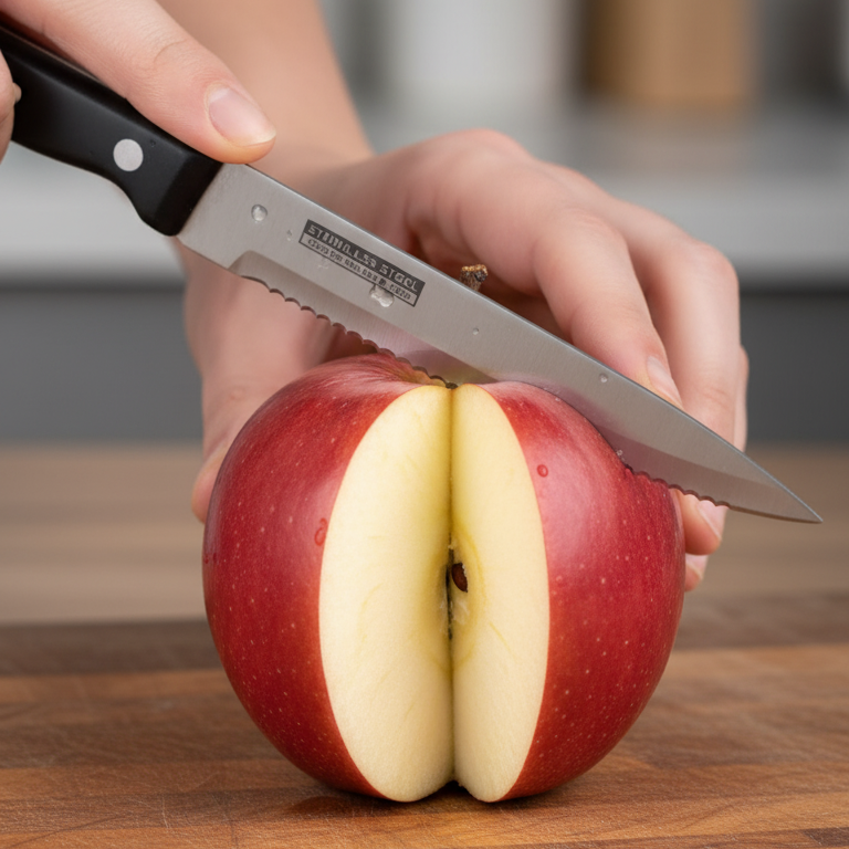 3-Piece Kitchen Knives Set �Black | Non-Stick Coating, Ergonomic Anti-Slip Handles, Perfect for Chopping, Slicing &amp; Dicing | Dishwasher Safe