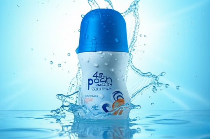 Posh Anti-Stain Roll-On Deodorant �48HR Sweat &amp; Odor Protection, Anti-Perspirant for All-Day Freshness �50ml