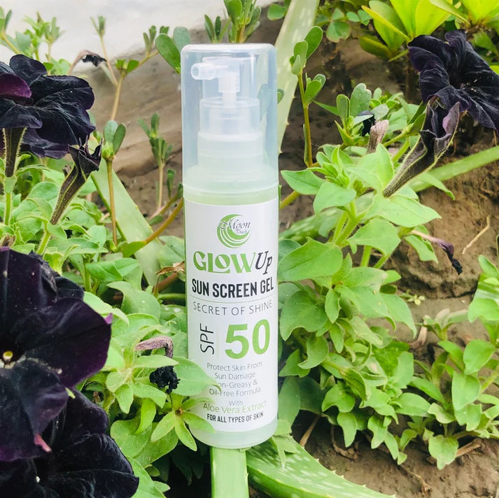 GLOWUP SUN SCREEN GEL SECRET OF SHINE 50 spf (50ml)