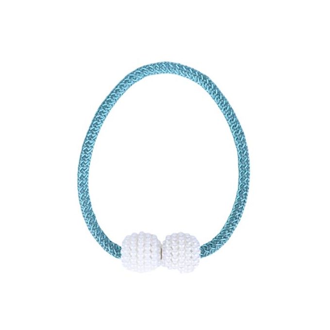 Curtain Buckle Magnetic Clip Bead Curtain Tie back Hanging Ball Curtain (1 pair) - (random color)