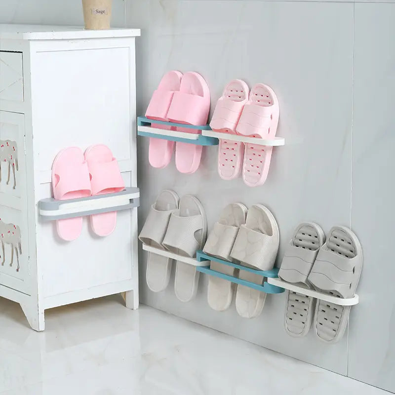 3 In 1 Shoes Rack Wall Mounted – photo 2