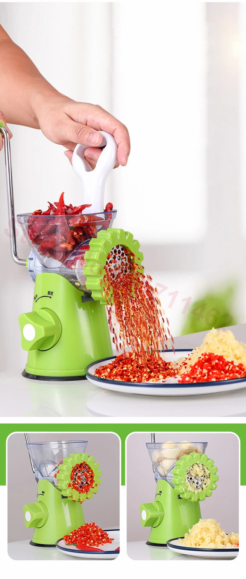 Grinder High-Quality Multifunctional Meat Mincer Vegetable Chopper – photo 5