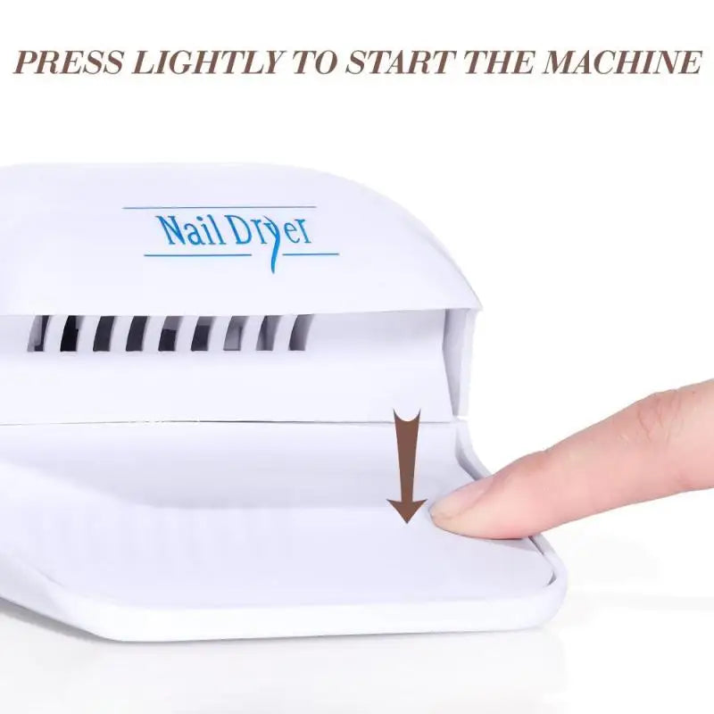 Nail Dryer Electric Machine Wind Automatic Pressure Activates Nail Dryer cell operated
