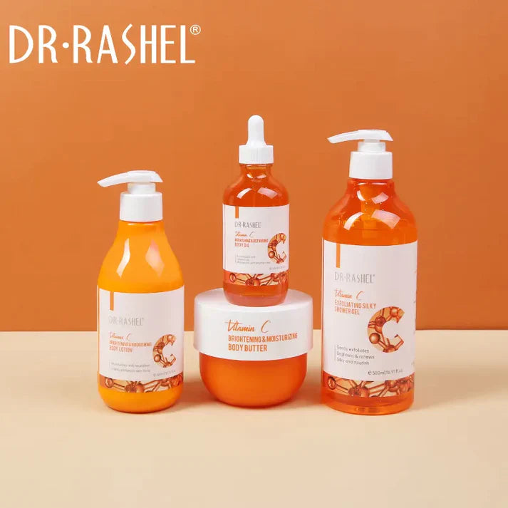 Dr.Rashel Vitamin C Brightening &amp; Nourishing 4-Pieces Body Care Set Gift Box Body care set