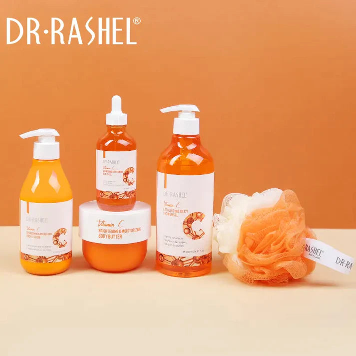 Dr.Rashel Vitamin C Brightening &amp; Nourishing 4-Pieces Body Care Set Gift Box Body care set