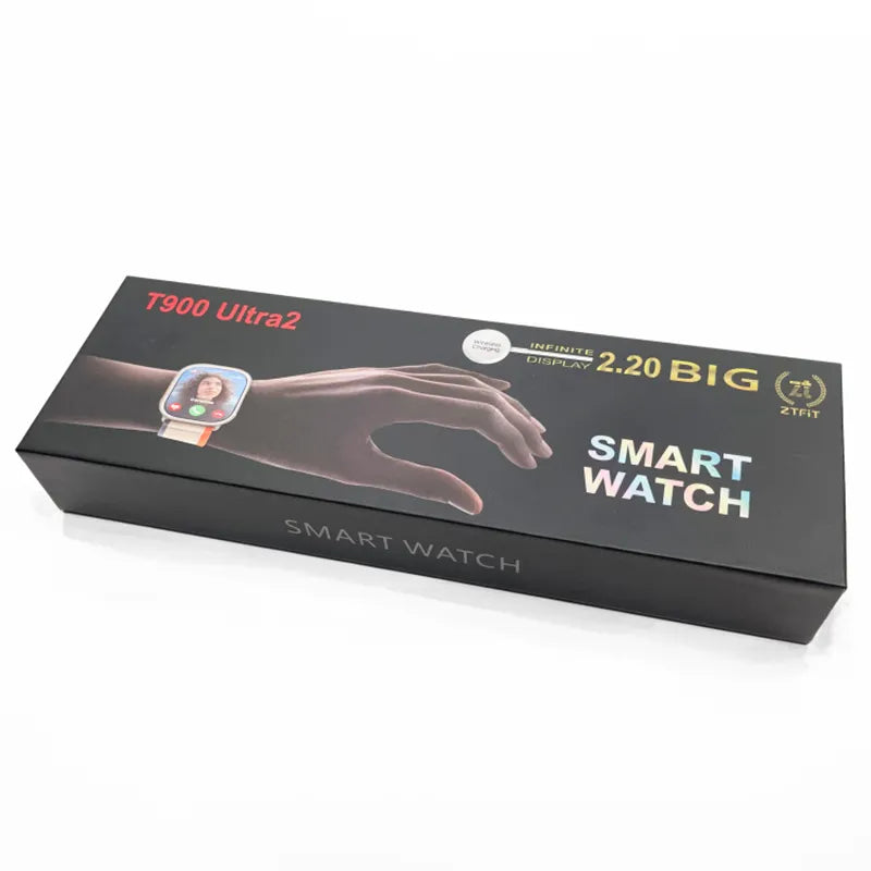 Upgraded Model T900 *Ultra2 Smart Watch with Charger (Box Pack) (Mix/Random color)