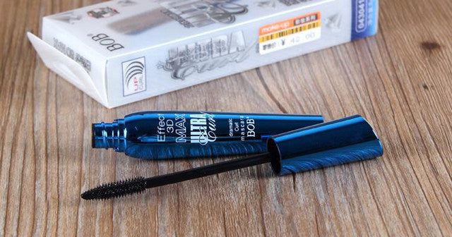 Waterproof BOB 3D Effect Ultra Curl Eye Mascara | Waterproof, Long-lasting, Eyelash Lengthening &amp; Thick Curling | Best Quality Mascara ( 1 pcs Black )