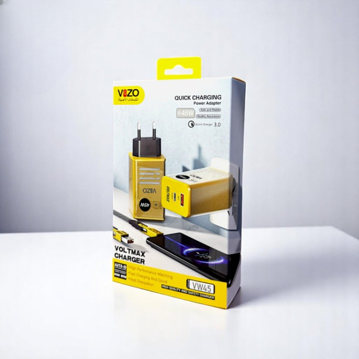 Vw45 �Volt Series PD Fast Charger (45W Max) | Best Quality Charger - Vizo Vw45 Charger