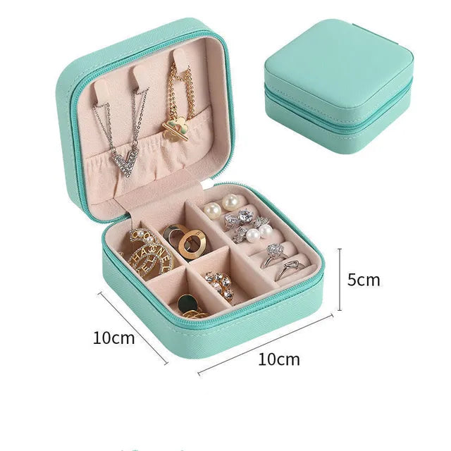 Jewelry Storage Box leather Jewelry Stand Earrings – photo 1