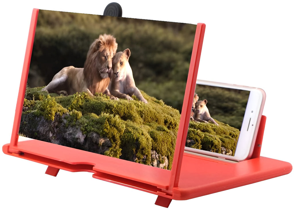 F3 Mobile Screen Magnifier | Magnify the mobile Screen for large display - 8 inch (Random color )