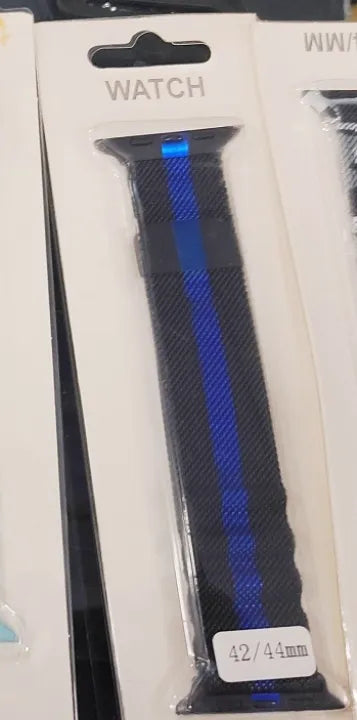 Stainless Steel Milanese Magnetic Mesh Loop Smart Watch Band Strap Metal Watchband - (Random Color &amp; Design)