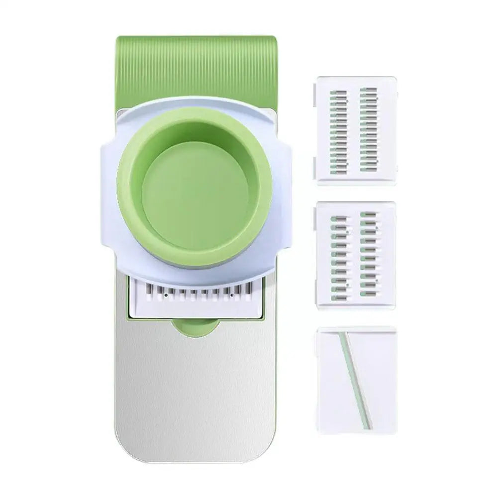 5 in 1 Vegetable Cutter Stainless Steel Multifunctional Grater For Vegetables Slicers Shredders Peeler (random color)