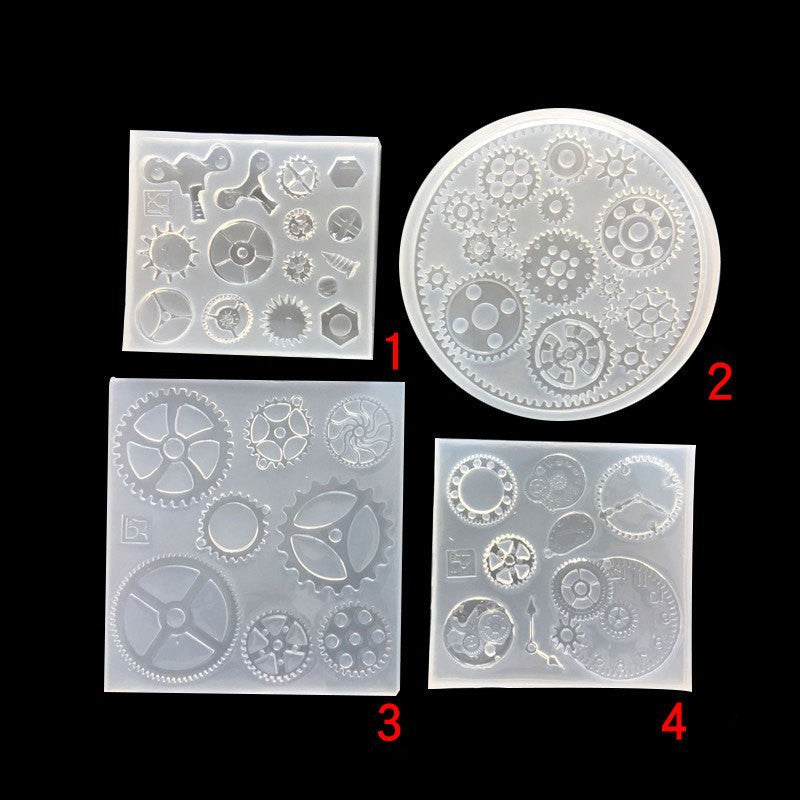 Premium Silicone Gear Molds for DIY Crafts Pakistan