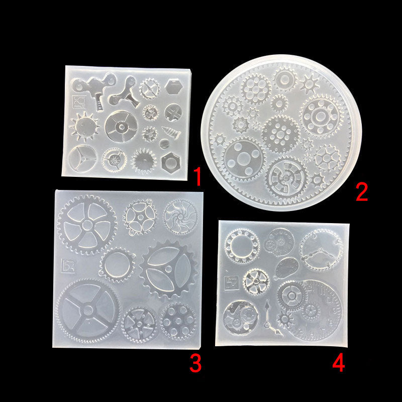 Premium Silicone Gear Molds for DIY Crafts Pakistan