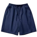 Men? Navy Blue Jersey Shorts �Comfortable Casual Wear - M