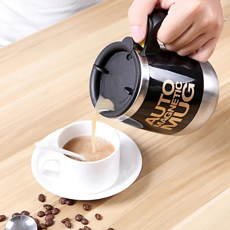 Auto Magnetic Mug 400ml Coffee Milk Mix – photo 3