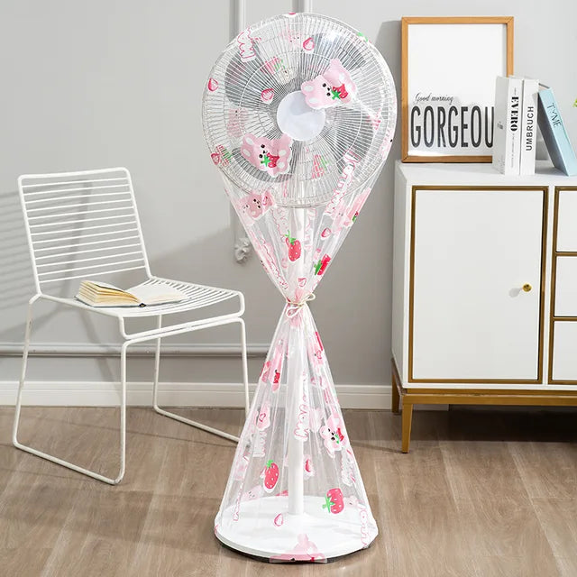 Peva Material Universal Electric Fan Dust Cover – photo 2