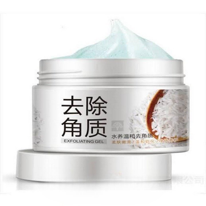 BIOAQUA Brightening &amp; Exfoliating Rice Gel Face Scrub 140g