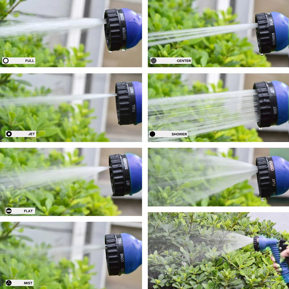 Magic Hose Pipe 50 Ft for Home, Lawn and car wash (Random Color)