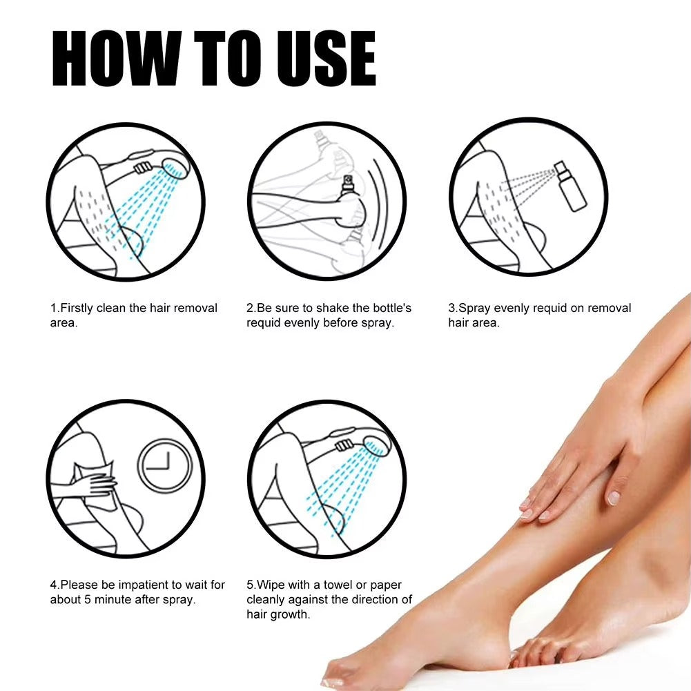 Ever Clean Hair Remover Spray For Men And Women