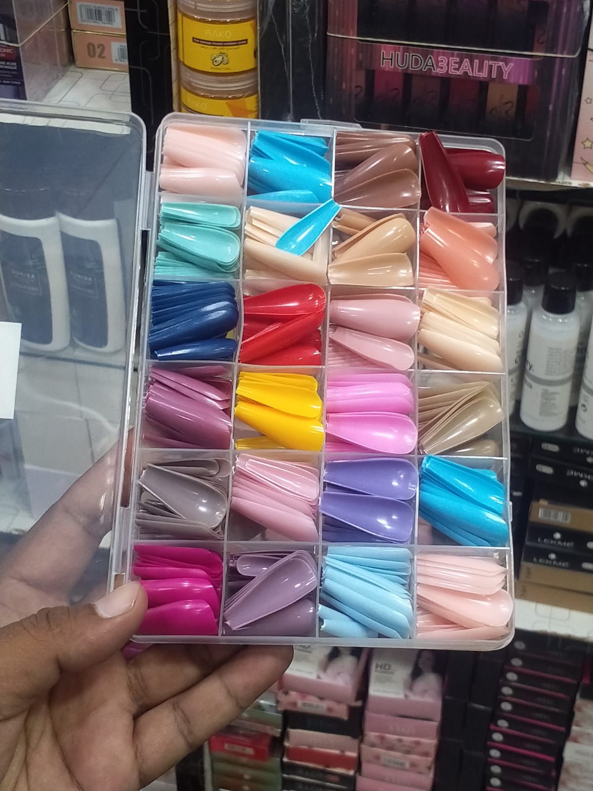 Rare &amp; Serendipity NAIL TIPS [576 pieces] in each Box | With Glue