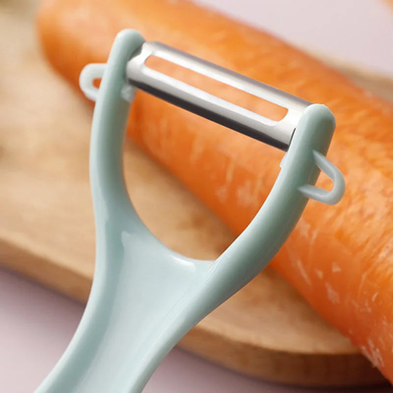 Colorful Plastic Handle Stainless Steel Vegetable Peeler - Sharp Blade for Effortless Peeling - Vegetable Peeler