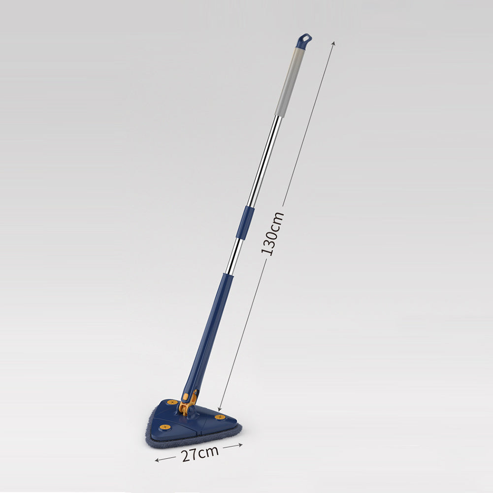 New Extended Triangle Mop 360 Twist Squeeze Wringing X-type Window Glass Toilet Bathrrom Floor Household Cleaning Ceiling Dusting �Each