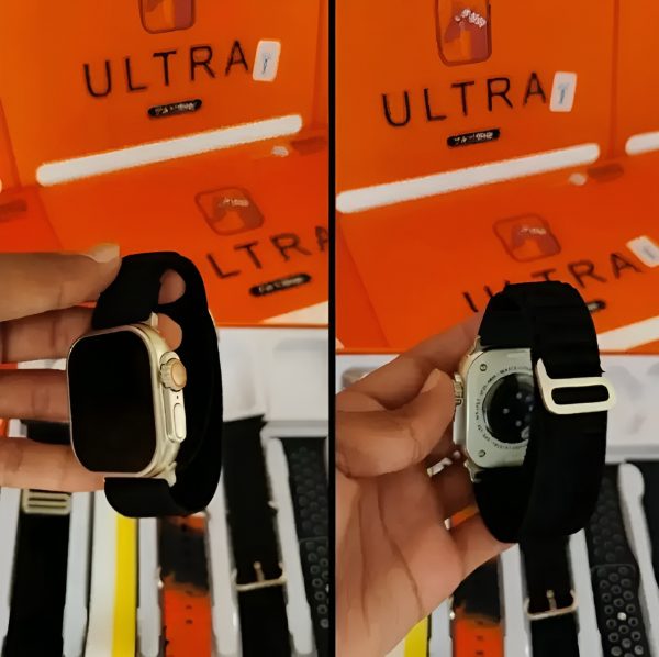 7-in-1 Ultra Smart Watch �Advanced Multi-Feature Fitness Tracker with Heart Rate Monitor, Sleep Tracking, Bluetooth Calling, Sports Modes &amp; More Random Color Straps