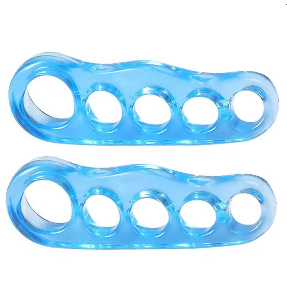 Reusable Gel Toe Separators &amp; Straighteners for Hammer &amp; Overlapping Toes - Unisex ( Random Color )