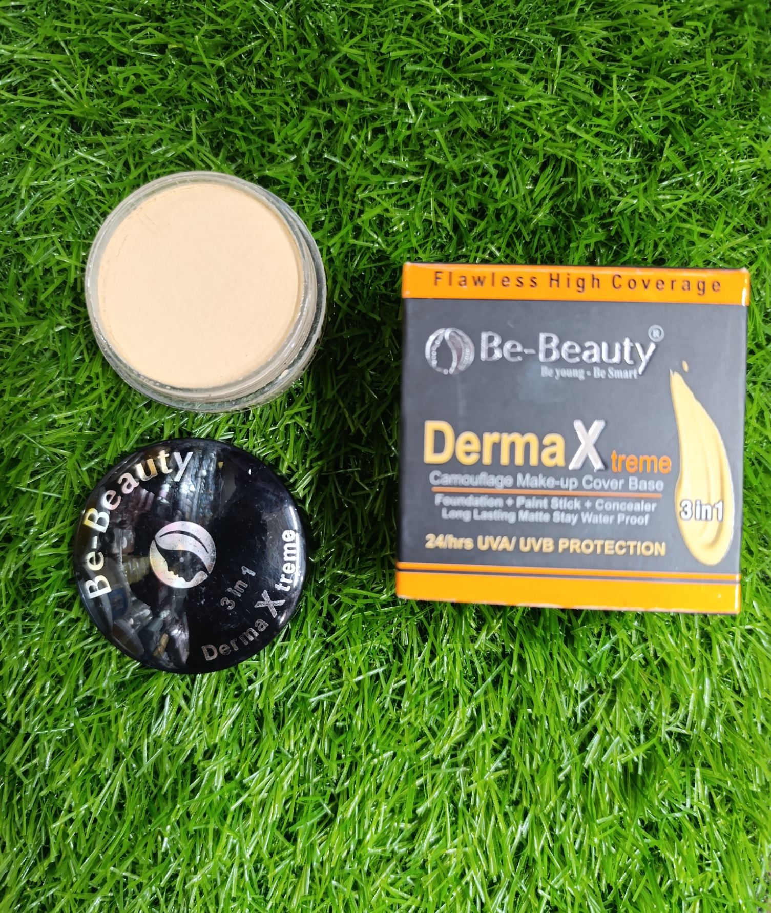 Be Beauty Derma X Base | Long-Lasting &amp; Waterproof base | Suitable for All Skin Types - Ivory