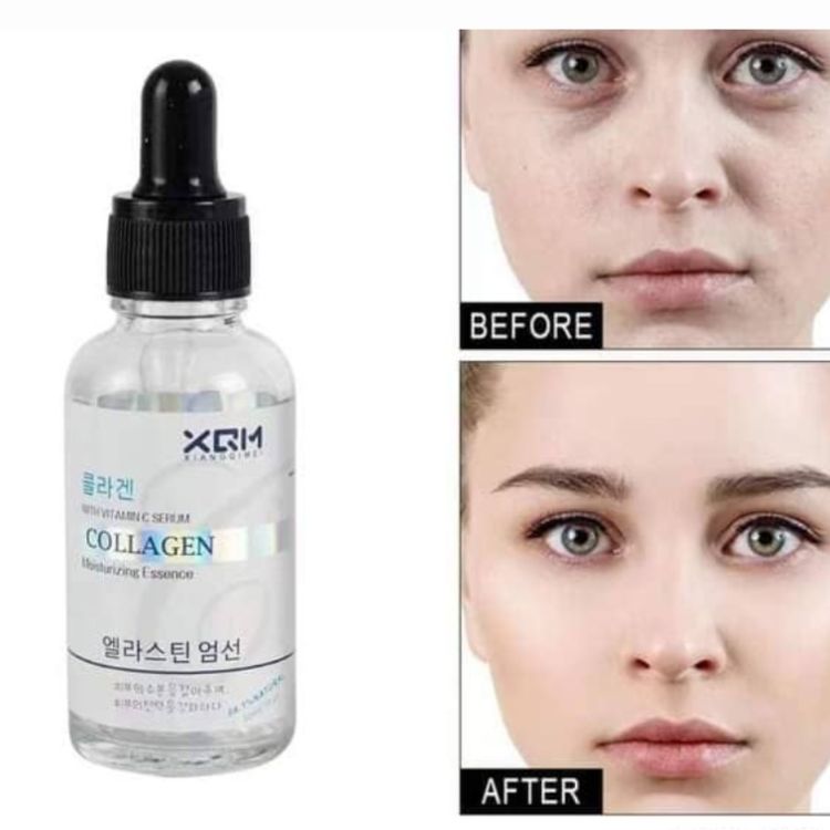 XQM Collagen Moisturizing Face Serum for face Xqm Intensively Nourishes With Vitamin C Serum