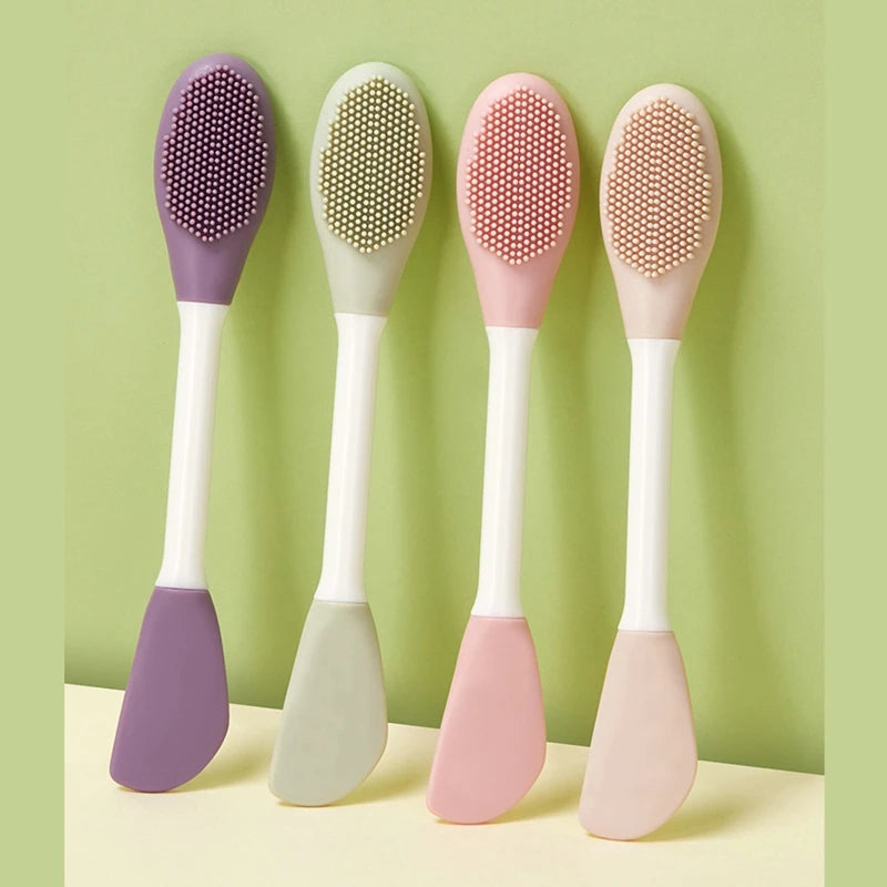 Silicone Face Mask Brush Applicator |  Facial Mask Brush for Mud, Clay, Charcoal Mixed Mask | only 1 piece.