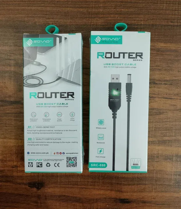 Wi-Fi Router USB Cable for Power Bank-Sovo – photo 2