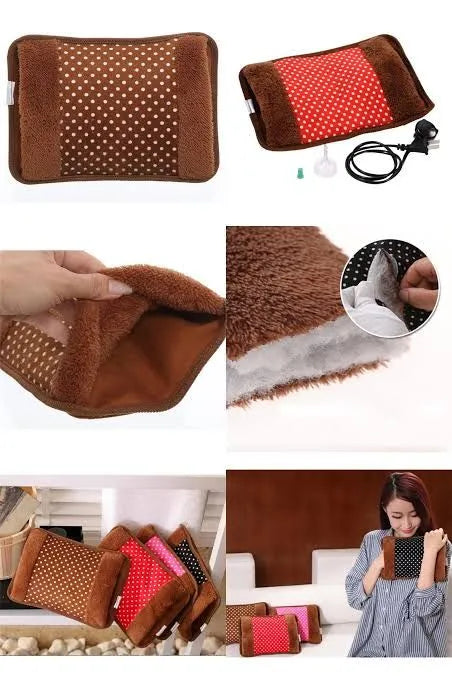 Electric Health And Safety Hot Water Bag rechargeable (random color)