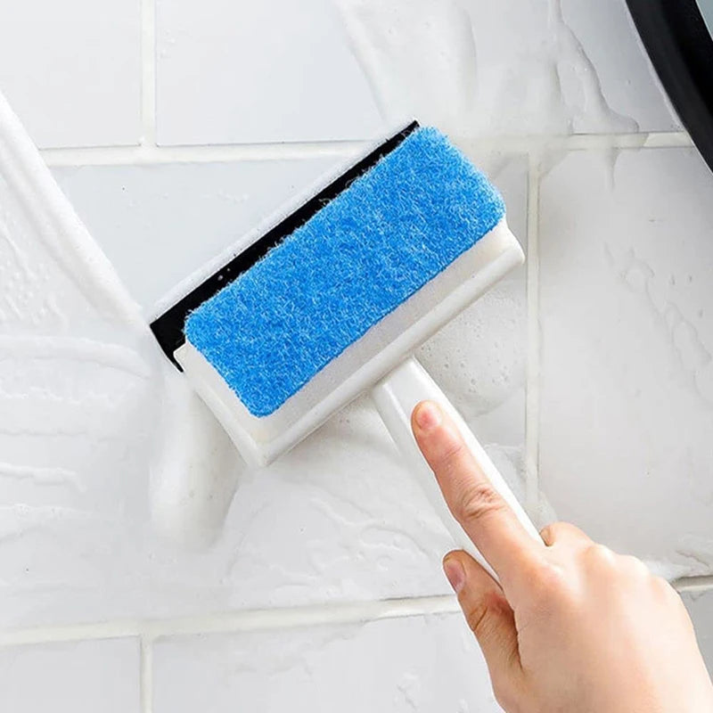 Foam Wiper for window| Glass Cleaning Brush / Squeegee Rubber Window Wiper Cleaner(random color )