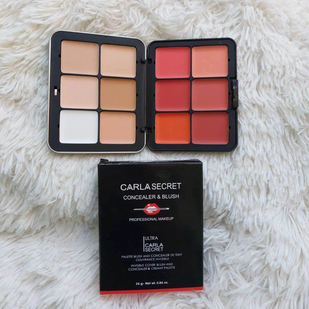 Trendy Carla Secret Cream Concealer &amp; Blush Pallet