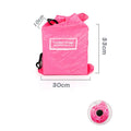Eco-friendly Roll Up Reusable Polyester Foldable Grocery Bag Shopping Bag  (random color)