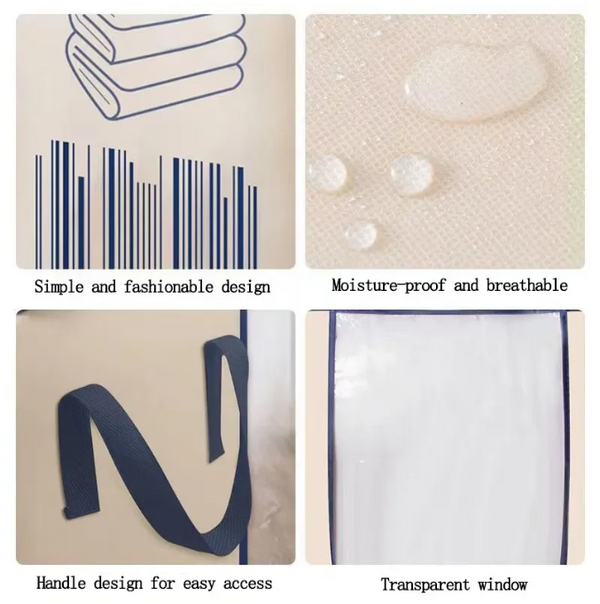 Heavy Quality Barcode Print Storage Bag Non – photo 1