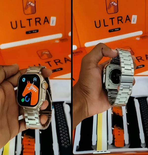 7-in-1 Ultra Smart Watch �Advanced Multi-Feature Fitness Tracker with Heart Rate Monitor, Sleep Tracking, Bluetooth Calling, Sports Modes &amp; More Random Color Straps