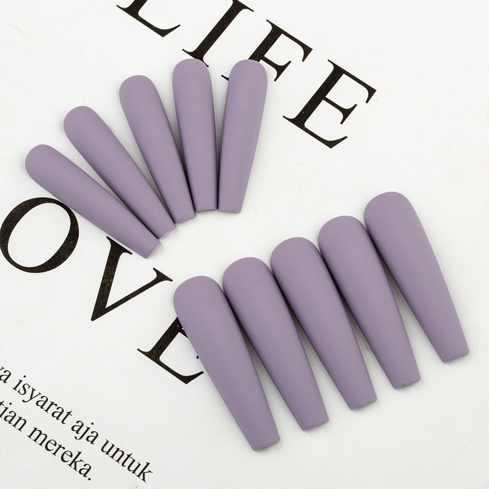 24Pcs O.TWO.O? Matte Nails with accessories